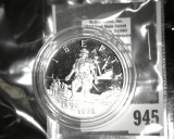 1992-S Columbus Quincentenary Commemorative Half Dollar, Proof in capsule, value $10