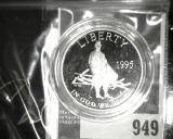 1995-S Civil War Battlefield Preservation Commemorative Half Dollar, Proof in capsule, value $30