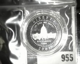2001-P US Capitol Visitor Center Commemorative Half Dollar, Proof in capsule, value $16