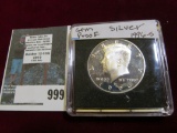 1996 S Silver Proof Kennedy Half Dollar.