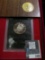 1971 S Eisenhower Proof Silver Dollar in original brown box of issue.