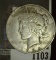 1934 D U.S. Peace Silver Dollar.