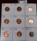 1962 P, 69 S, 70 S, 74 S, 75 S, 76 S, 77 S, 78 S & 79 S T-1 Proof Lincoln Cents.