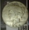 1934 S U.S. Peace Silver Dollar.