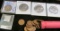 Solid date Roll of World War II 1944 D Shell-case Lincoln Cents; 1971D, 72D, & 73D Kennedy Half Doll