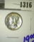 1935 Mercury dime