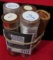 Uncirculated Solid Date Memorial Rolls Includes 1960, 1966, 1965, 1970-D, And 1975-D