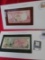 (2) Crisp CU Bank Notes First Day Cover Sets.  One Set Is From Costa Rica And Includes A 5 Colones N