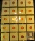 Nineteen piece Lincoln Cent Brilliant Uncirculated or Proof Set in a plastic page. Includes 1981 S,