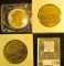 1984 Harry S, Truman Commemorative Double Eagle Medal layered in 24K Gold & a pair of Boeing B-17 Fl