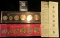 1971 Coins of Israel Official Mint Set & 1974 Israel's 26th Anniversary Official Mint Set. Both are