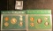 1994 S & 1998 S U.S. five-piece Cameo Proof Sets in original boxes.