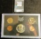 1969 S U.S. Silver Proof Set with a Mint Error Box.  Imprint of date is very low as is usually seen