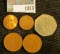 Assorted Coins of England 1971 & 1982 Penny, 1975 & 79 Two Pence, & 1969 50 Pence.