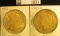 1923 P & 23 D U.S. Peace Silver Dollars.