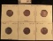 1921S VF, 22D AG, 23P VF, 23S VF, 24P VF, & 24D VG Lincoln Cents, all scarcer dates in these grades.