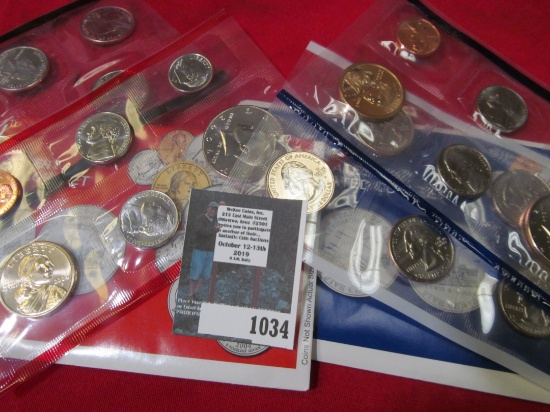 2004 P & D U.S. Mint Sets, original as issued. ($5.92 face value) Issue price $16.95.