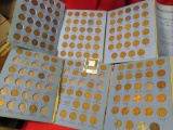 1909-75 Partial Set of Lincoln Cents in a pair of blue Whitman Coin folders. Includes both 1909 P &