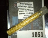 Small Tube of Alaskan Gold Flake.