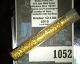 Small Tube of Alaskan Gold Flake.