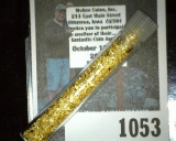 Small Tube of Alaskan Gold Flake.