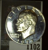 1973 S Clad Proof Eisenhower Dollar.