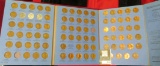 1941-80 Nearly Complete Set of Lincoln Cents in a blue Whitman folder.