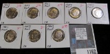 1970 S, 71 S, 72 S, 83 S, 84 S, 86 S, 87 S, & 90 S Proof Roosevelt Dimes.  Many Cameo Proofs in this