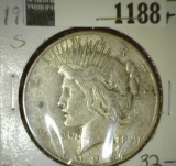 1928 S U.S. Peace Silver Dollar.