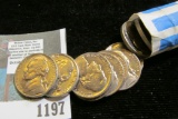 1959 D Brilliant Uncirculated Solid Date Roll of Jefferson Nickels, never sorted for full steps.