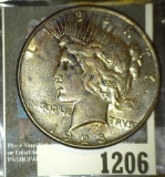 1928 S U.S. Peace Silver Dollar.