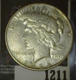 1928 S U.S. Peace Silver Dollar.