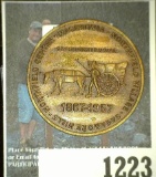1807-1957 First National Bank of Akron, Ohio Sesquicentennial Medal 