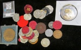 Interesting Group of various tokens and medals.