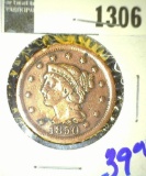 1850 Large cent