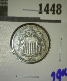 1869 Shield Nickel