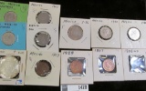 Mexican Coin Lot Includes A Silver One Peso Coin