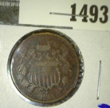 1868 Two Cent Piece