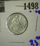 1891 Seated dime