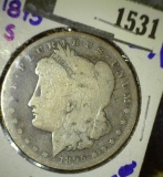 Key Date 1895-S Morgan Dollar With Damage