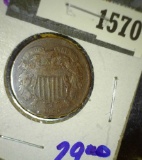 1865 Two Cent Piece