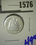 1850-O Seated Liberty Dime