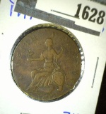 1797 Scottish Leith Halfpenny Condor Token