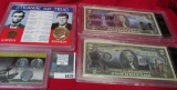 Coin Sets Lot Inludes A Wartime Steel Cent With 3 1943 Steel Cents, Lincoln/ Kennedy Coin Set, And 2