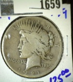 Key Date 1921 Peace Dollar