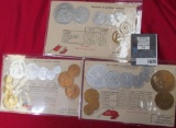 (3) Post Cards Embosed With Coin designs, Chile, Turkey & Peru. Doc has these Priced at $25.00-$30.0