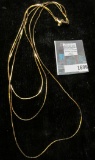 Triple Strand Ladies Necklace.