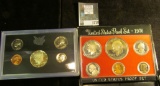 1970 S Superb Cameo Silver & 1976 S Cameo U.S. Cameo Proof Sets in original boxes.