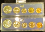 Pair of 1966 Silver U.S. Special Mint Sets in original boxes of issue.