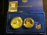1986 S Statue of Liberty Silver/Clad Proof Set, which includes the Half-dollar as well as Silver Pro